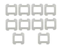 Compatible Avec Ecovacs, Winbot W1/W2s Pro/W2 Omni/W960, Tampons De Nettoyage, Vadrouille De Remplacement for Robot Ecovacs, Chiffon En Microfibre, Rouleau De Brosse Lavable(10 PCS)