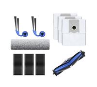 Compatible Avec ECOVACS, X9 Kit De Pièces De Rechange For Aspirateur Robot, Brosse Latérale Principale, Filtre, Rouleau De Vadrouille, Sac À Poussière En Option(SetG)