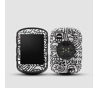 Compatible avec écran tactile GPS Garmin Edge 530 Bike - Revêtement imperméable à changement de couleur - Autocollant décoratif résistant aux UV (Style 50, Garmin Edge 530)