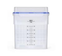 Compatible avec Elegoo, seau de lavage de 7,5 L for Saturn 3/4 | Récipient de lavage scellé de 7,5 L, adapté à Saturn 3/4/Ultra, pièce d'impression en résine