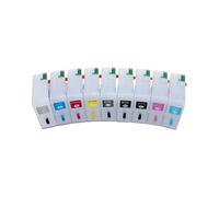 Compatible avec Epson, Cartouche Rechargeable 3880 3800 | Cartouche d'encre rechargeable 80 ml avec capteur de puce for Stylus Pro 3880 3800(3880)