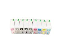 Compatible avec Epson, T5801 T5802 Stylus Pro Ink Cartridge | Cartouche d'encre rechargeable 3800 3880 T5803 T5804 T5805 T5806 T5807 T5808 T5809(3800)