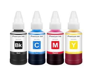 Compatible avec EPT664 Cartouche Encre pour EPT664 EPT6641 Bouteille d' Encre Couleurs 70mL Recharge pour Imprimante ET-2650 ET-2600 ET 2650 ET 2600 ET-2500 ET-2550 ET-3600 ET-4500 ET-4550 L355 L555