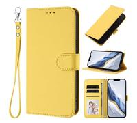 Compatible avec Fairphone 6 / Gen. 6 Étui de Protection Portefeuille à Fente pour Cartes Fermoir magnétique Support Yellow