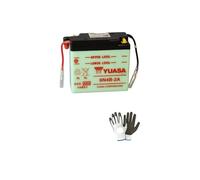 Compatible avec Fantic Motor Strada LC 125 dal 1983 al 1985 Batterie 6N4B-2A YUASA FOURNIE COMPLÈTE pour Utilisation 4AH AMPÈRE 12VOLT Moto Scooter SPÉCIFICATION 102X48X96MM