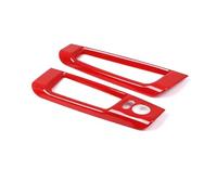 Compatible avec Fiat 500 2010 2011 2012-2022 ABS Rétroviseur Intérieur Boîte de Rangement pour Interrupteur de réglage, Cache, Autocollant de Garniture Accessoires (1)