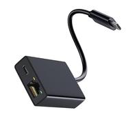 Compatible avec Fire TV Stick, adaptateur micro USB vers Ethernet RJ45 avec câble d'alimentation USB, adaptateur réseau filaire pour Fire Stick, Chromecast, Google Home Mini, et plus encore