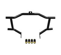 Compatible Avec FLHFB 2023 Pour FLHT 2009 2019 2020 2021 2022 Pour FLH Barre Protection Avant Pour Moto Pare Carters Haut Crash Bar(Black and yellow)