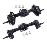 Compatible avec FMS pour FCX24 1/24 Voiture Télécommandée Pièces Et Accessoires Mise À Niveau Essieu Portique Avant Et Arrière Complet en Métal avec Engrenage Pièces Voiture RC
