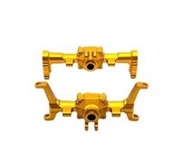 Compatible avec FMS pour Xiaoqi pour FCX24 Pièces Détachées pour Voiture Télécommandée 1/24, Mise À Niveau, Boîtier D'essieu Avant Et Arrière CNC Modifié RC Essieu Avant Arrière