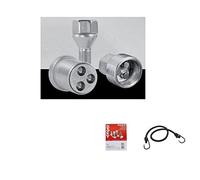 Compatible avec Ford EcoSport, Transit Connect, Mondeo, Fiesta Active dal 01/2014 in Poi (H) BOULONS GOUPILLES VIS Roues ANTIVOL Jantes en Acier Voitures FOURGONS SUV