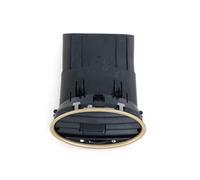 Compatible avec Ford Focus MK2, Grille de Sortie d'air Centrale Avant pour climatisation, référence 4M51A014L21AD (1 pièce Jaune).