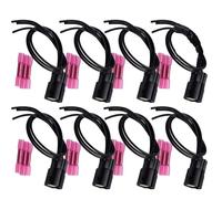 Compatible avec Ford Fusion et Ford Taurus 2008-2017 : Faisceau de connecteurs de Bobine d'allumage 9U2Z14S411EA (2 piècessoit 8 pièces au Total)