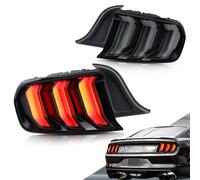 Compatible Avec Ford Mustang 2015-2020 VLAND Feux Arrière LED Smoke OLED