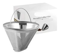 Compatible Avec Ford Ninja, CFP301 Cafetière DualBrew À Filtre Permanent 2 Filtres Rechange En Acier Inoxydable 304(1pcs)