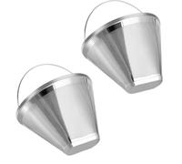 Compatible Avec Ford Ninja, CFP301 Cafetière DualBrew À Filtre Permanent 2 Filtres Rechange En Acier Inoxydable 304(2pcs)