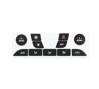 Compatible Avec Ford Pour Focus 1999-2005 1 Ensemble D'autocollants Réparation Bouton Commutation Commande Climatisation Voiture Décoration Intérieure Voiture