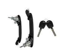 Compatible Avec Ford Pour Galaxy 1995-2006 Poignée Porte Avant Gauche Droite 2 Clés Accessoires Mise À Niveau 6K0837205 6K0837206 Poignées porte extérieure