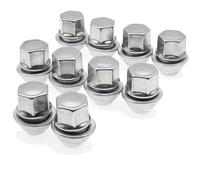 Compatible Avec Ford Pour Kuga 2008 2009 2010 2011 2012 10 Pièces 19 Mm Boulon Goujon Écrou De Pneu Roue En Acier Allié Écrous M12x1,5 Écrous De Roue En Acier Allié goujon vis de roue