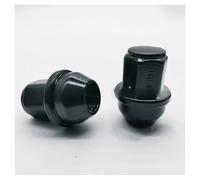 Compatible Avec Ford Pour M14x1.5 21mm Et Écrou De Roue Intégré Solide 4 Pièces Boulons de jante(Noir)