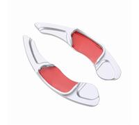 Compatible Avec Ford Pour Mondeo MK5 Pour Wagon Pour Taurus Pour S-MAX Pour Galaxy Pour Edge Sport Pour Fusion Extension Palettes Changement Vitesse Pour Volant Voiture palette volant(Silver)
