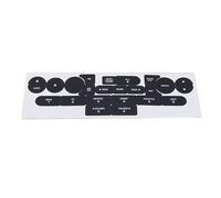 Compatible Avec Ford Pour Mustang 2005 2006 2007 2008 2009 Tableau De Bord Pour Bouton Commande Pour Radio Usé Pelé Kit De Réparation Autocollants Accessoires De Voiture auto Bouton Décalcomanies