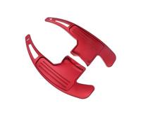 Compatible avec Ford pour Mustang 2015 2016 2017 2018 2019 1 Paire D'accessoires D'extension De Vitesse De Changement De Vitesse De Volant De Voiture en Aluminium Palettes Lame de Voiture(Red)