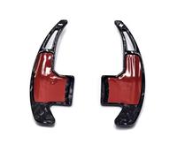 Compatible Avec Ford Pour Mustang 2015-2023 Accessoires D'extension De Levier De Vitesse Pour Volant De Voiture, Équipement De Décoration De Voiture extensions volant(Forged Carbon)