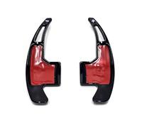 Compatible Avec Ford Pour Mustang 2015-2023 Accessoires D'extension De Levier De Vitesse Pour Volant De Voiture, Équipement De Décoration De Voiture palettes de vitesse(Pearl Black)
