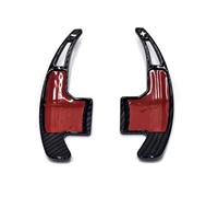 Compatible Avec Ford Pour Mustang 2015-2023 Accessoires D'extension De Levier De Vitesse Pour Volant De Voiture, Équipement De Décoration De Voiture palettes de vitesse(Carbon Black)