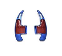 Compatible Avec Ford Pour Mustang 2015-2023 Accessoires D'extension De Levier De Vitesse Pour Volant De Voiture, Équipement De Décoration De Voiture extensions volant(Peal Blue)