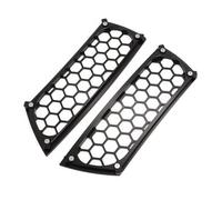 Compatible Avec Ford Pour Mustang Pour SVT Pour Cobra 2003-2004 Ensemble Grilles D'aération D'extraction Chaleur Aluminium Pour Capot Accessoires Automobiles Grille Capot Moteur