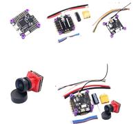 Compatible avec FPV F4V3S/ F4V3S Plus + 45A/60A 4 en 1 ESC + VTX1000 + caméra 1080P INAV Beta Flight Board Baromètre OSD Quadcopter RC Drone FPV Racing(F4V3S 45A VTX Camera)