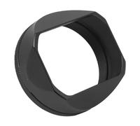 Compatible avec Fujifilm X100VI/X100V - Pare-Soleil carré en métal Noir de 49 mm avec Bague d'adaptation