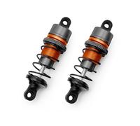 Compatible avec FW06 TT01 M05 M06 1 Paire D'amortisseurs Hydrauliques en Métal 1/10 RC Voiture Télécommandée Voiture À Dérive À Course Plate RC Voiture Amortisseurs