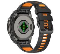 Compatible avec Garmin Fenix 8 AMOLED 47 mm Bracelet de montre en silicone Fenix 7 Pro/7/6 Pro/6/5 Plus/5 Quick-Fit 22 mm pour Fenix E/Forerunner 965 955/Descent G1, taille unique, Silicone, Pas de