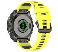 Compatible avec Garmin Fenix 8 AMOLED 47 mm Bracelet de montre en silicone Fenix 7 Pro/7/6 Pro/6/5 Plus/5 Quick-Fit 22 mm pour Fenix E/Forerunner 965 955/Descent G1, taille unique, Silicone, Pas de