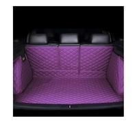 Compatible avec Geely pour Emgrand GL GS L Auto Tapis de Coffre intégral avec Protection Anti-salissures Protection intérieure du Cuir Tapis Coffre Voiture(Violet,for L 2022-2023)