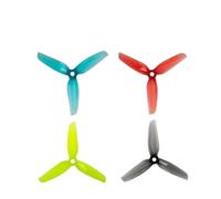 Compatible avec Gemfan, Hélice 4032 4 Pouces À Trois Pales/3 Pales, Sens Horaire Et Antihoraire, Compatible Les Moteurs sans Balais 1406 2205, Compatible Pièces De Drones RC FPV(2Pairs Red)