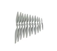 Compatible avec Gemfan, hélices en Nylon APC 5x5/6x4/7x5/8x4/8x6/9x6/10x5/10x7/11x5.5/12x6/13x6.5/14x7/16x8/17x10, compatibles avec Les modèles réduits d'avions RC(2pcs 1050)