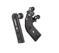 Compatible Avec GMC Pour Savana 1500 1996-2014 Support De Rouleau De Porte Coulissante Supérieur Inférieur Noir Côté Droit OEM : 924-144 924-143 15837340 Voiture Guide Charnière