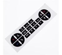 Compatible Avec GMC Pour Yukon XL 2500 2006-2013 Autocollant Bouton Panneau Commande Central Climatisation Intérieur De Voiture Avec 19 Touches, Bouton Voiture