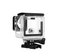 Compatible avec GoPro Hero 3/3+/4 Black - Boîtier Squelette à Ouverture latérale - Accessoire de Protection(White A)