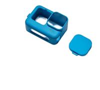 Compatible avec GoPro Hero 9-12 Black - Accessoire de Protection intégrale en Silicone Souple for caméra(Blue Color)