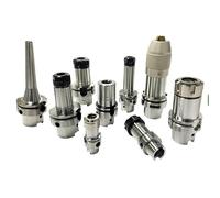 Compatible avec GUS A63 HSK63A - Porte-outil de fraisage de haute précision: 0,002mm, équilibrage dynamique avec mandrin à pince ER16/ER20/ER25/ER32/ER40, SK10/SK16(SK16-90L(4Cr13))