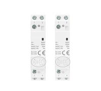 Compatible Avec GYHC, Contacteur DC12V DC24V, Tension De Bobine 25A, 2NO 2NC 1NO1NC, 50/60Hz, Tension Secteur AC220V(2P 25A 2NO DC24V)