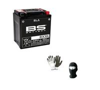 COMPATIBLE AVEC HARLEY DAVIDSON FLHRC Road King Classic 1584 2007-2010 BATTERIE BS BIX30L SLA PRÊT À L'UTILISATION ACTIVE SIGNÉE BATTERIE 30 AH AMPERE 12 VOLT 165X125X175MM