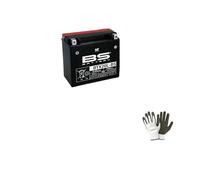 Compatible avec Harley Davidson FLSTC Heritage Softail Classic 1340 1995 a 1999 Batterie BS BTX20L-BS(YTX20L-BS YUASA) SCELLÉE ET PRÊTE À L'INSTALLATION Batteries 12V/18AH pour Moto 175X87X155MM