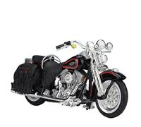 Compatible Avec Harley-Davidson Modèle 1952 K, 1998 FLSTS Heritage Springer, Modèle De Moto 1:18 Avec Base En Alliage Et Plastique(1998 Red)