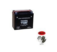 Compatible avec Harley Davidson XLH Sportster 1100 2001-2001 Batterie YUASA YTX20H-BS (SCELLÉE Qui EST DÉJÀ PRÊTE) Batteries 12V / 18AH pour Moto SPÉCIFIQUES 175X87X155MM